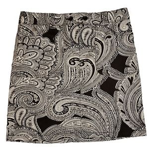 Ann Taylor - Paisley Skirt - 4 - Like New